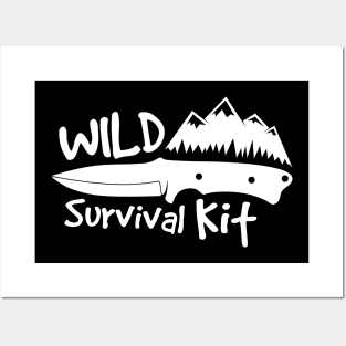 Wild survival kit Posters and Art